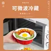 Cajas de Almuerzo Desechables Famosas en Internet, Aptas para Microondas, Impresionables, Tazones Refrigerados de Grado Alimenticio, Cajas Redondas de Polipropileno para Llevar