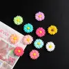 Accesorios de Resina con Flores de Margarita de Colores Pegamento de Crema para Manualidades DIY Funda para Teléfono Móvil Imán para Refrigerador Agujero Hebilla de Zapato Accesorios para el Cabello Accesorios