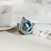 Corona Retro Estilo Europeo de Brotes Pequeños de Camelia Artificial Hecha a Mano Materiales DIY Flores de Seda Decoración para Sala de Estar Accesorios para Fotografía