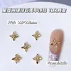 Estrela de Natal Zircônia Joias para Unhas Estrela Cintilante Rombus Estrela de Cinco Pontas Pingente Borla Cobre Incrustado Zircônia Decoração de Unha