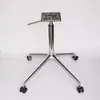 Patas de Mesa Ajustables de Aleación de Aluminio con Forma de Cruz de Cuatro Estrellas y Patas Cruzadas, Tablero de Mesa Ajustable, Accesorios para Mesas y Mesas de Café, Ruedas Deslizables