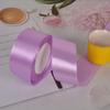 Suministro de fábrica 4cm cinta de poliéster para silla de boda respaldo cinta de satén cinta ramo flor material cinta de embalaje al por mayor