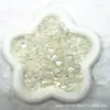 Cielo Estrellado Lentejuela Fina Luz Azul Sirena Resina Agujero Recto Cuentas Redondas Cuentas Ojo de Gato diy Pendientes Pulseras Hechos a Mano Materiales para Cuentas