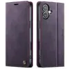 Adecuado para funda de teléfono móvil Iphone17 Apple 16E Funda de cuero con patrón de becerro retro 15 Flip Rifd Funda protectora de microfibra