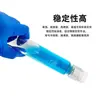 Tubo de vidro resistente à pressão rolha de PTFE rosqueada tubo colorimétrico laboratório químico fundo redondo/fundo plano com graduação parede espessa resistente à pressão