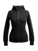 Chaqueta de otoño temprano para mujer 2026 nueva sudadera con capucha ajustada, cárdigan fino casual con cremallera, parte superior, atuendo estilo coreano