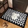 Tapete de Entrada de Tierra de Diatomeas Transfronterizo, Antideslizante Absorbente para Baño Cocina, Diseño Lindo de Animales Lavable