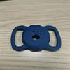 Aplicable a Rastreador Apple Airtag Dispositivo Antiperdido Localizador Funda Protectora Transparente de Silicona para Llavero Todo Incluido Impermeable