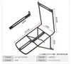 Portabultos Delantero de Bicicleta de Aluminio para Bicicleta de Montaña Canasta Transportadora de Carga Hierro Sólido Equipo de Viaje para Bicicleta