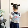 Mochila Escolar Nueva para Niños Mochila de Lentejuelas para Niñas de Jardín de Niños Estilo K Linda Material de PU Mochila de Peluche de Conejito