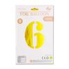Globos de Papel de Aluminio con Número de 40 pulgadas Edición de Lujo Tarjeta de Papel Empaquetado Individualmente 0-9 Decoración Grande para Fiesta Inflable de Papel de Aluminio