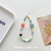 Pulsera para Mujer Hecha a Mano con Letras y Dibujos, Correa para Colgar en la Muñeca para Teléfono Móvil de Uso Universal, Resistente a Caídas