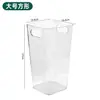 Balde de Hidratação Acrílico Transparente Cultivo de Flores Vaso para Flores Frescas Decoração de Água Profunda Arranjo de Flores Plástico Fábrica de Florista Venda Direta Flores