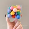Nuevo Modelo 2025 Diademas Elásticas con Cuentas de Color Sólido para Niñas, Ligas para el Cabello Lindas que No Tiran, Accesorios para el Cabello sin Marca para Niñas
