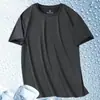 Camiseta Personalizada Nueva de Malla Transpirable Fresca Holgada Fitness Casual Superior de Secado Rápido Camiseta de Manga Corta de Verano para Hombre