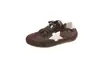 Nuevos Zapatos de Entrenamiento de Ballet Vintage de Nicho para Mujer Verano 2026, Bloque de Color Suela Suave, Cómodos para los Pies, Punta Redonda Versátiles Zapatos Casuales