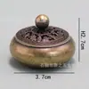 Fogão Boshan Retrô, Queimador de Incenso de Ponta de Dedo Dragão e Fênix, Queimador de Incenso Criativo Torre de Incenso, Queimador de Incenso Auspicioso, Ornamentos Zen para Casa