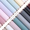 Personalizado Phnom Penh Jelly Film Papel Flor Wrapping Paper Solid Color Border Korean Plain Paper Fog Paper Flower Shop Wrapping Paper Material
