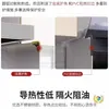 Bafle de Aceite para Cocina Bafle a Prueba de Aceite Campana Extractora Acero Inoxidable Resistente a Altas Temperaturas Aislamiento Térmico Cubierta de Estufa de Gas Anti Salpicaduras Anti