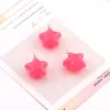 Miçangas Acrílicas Coloridas em Gel Transparentes em Formato de Estrela e Feijão para Correntes de Celular e Pequenos Acessórios Feitos à Mão DIY