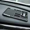 Suporte para celular de navegação de carro antiderrapante console central do carro painel de instrumentos almofada de armazenamento de carro suporte de sinal de estacionamento