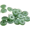 Peça de Jade Hanfu 18mm Vidro de Jade Branco Imitação Pequeno Pingente Fivela Ping An Acessórios com Borla Joias Antigas Artesanato Pingente