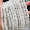 Joyas Anqi jade de hielo natural cuentas sueltas de bambú pulsera DIY hecha a mano accesorios de joyería bambú de jade al por mayor
