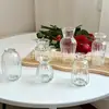 Mini Vaso de Vidro Estilo Ins para Plantas Verdes Hidropônicas, Escritório, Casa, Decoração de Sala de Estar, Arranjo de Flores Transparente, Decoração de Casa