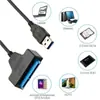 Adaptador de unidade de estado sólido de 2,5 polegadas para atacado cabo de disco rígido sata de cobre sem oxigênio cabo de unidade fácil USB 3.0 para SATA