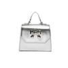 Bolsa de Ombro Estética de Laço da Moda Personalidade Bolsa de Mão Elegante para Mulheres 2025 Nova Tendência Mochila Casual