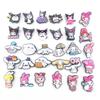 Zapatos de PVC Sanrio zapatos de flor hebilla de zapato joyería zapatos de agujero extraíbles transfronterizos zapatos de agujero de flor de dibujos animados de comida