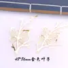 Acessórios para Joias DIY Peças de Flor Grampo de Cabelo Feito à Mão Materiais para Enfeite de Cabelo Peças de Metal Pétalas Galhos Peixe Dourado Grampo de Cabelo Estilo Antigo