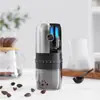 Molinillo de café eléctrico de entrega directa en stock transfronterizo con ajuste de engranaje externo, molinillo de café eléctrico recargable para uso doméstico