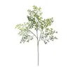 Planta Verde Nandina Bambú Rama Única Múltiples Puntas Rama Falsa Sala de Estar Centro Comercial Decoración Paisajismo Adornos de Pie Accesorios de Fotografía Boda