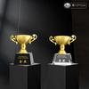 Trofeo pequeño de cristal personalizado para niños, Jardín de niños, Escuela primaria, Niños, Adolescentes, Competición, Dibujos animados, Mini medalla de trompeta
