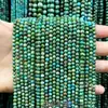 Suministrado directamente por el fabricante: cuentas redondas pequeñas de piedra natural, cuentas de arroz, cristal, turmalina, cuentas redondas de ágata, materiales hechos a mano para DIY, accesorios para pulseras