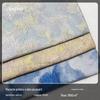Tecido Jacquard Relevado Pintura a Óleo Macaron Textura Tridimensional Côncavo-Convexa Bolsa Feita à Mão Vestido Tecido Tingido na Massa