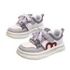 Tenis Bajos para Niña 2026 Primavera Nuevos Estilo Coreano Zapatos de Princesa de Dibujos Animados Suela Suave Zapatos Deportivos para Niños de Edad Media y Mayores
