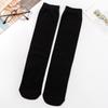 Calcetines para Padres e Hijos, Calcetines Rectos sin Talón para Adultos y Niños, Calcetines de Algodón de Color Sólido con Tres Rayas, Calcetines Estilo Universitario para Niños y Adultos