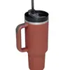 Taza de coche de segunda generación de 40 oz con logotipo, taza de gran capacidad con asa, taza de hielo para coche transfronteriza, taza de agua fría con aislamiento