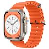 [Oferta Especial] Adecuado para Apple Watch 8 Correa de Silicona Color Océano Pulsera Deportiva Ultra S8