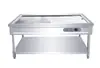 Acero Inoxidable Plato Cubierta de Vidrio Mesa Comercial Comida Rápida Mesa Aislante Panes al Vapor Platos Pequeños Verduras al Vapor Panes al Vapor para la Venta Liuyang Aislamiento