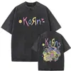 Camiseta Korn Falling Away from Me Vintage Lavada Sk
