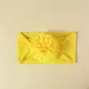 Nueva Diadema Ancha Elástica de Nylon Jacquard para Bebé Pañuelo para la Cabeza de Flor Linda para Niños Accesorios Finos para el Cabello de Bebé de Verano