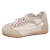 Zapatos de Entrenamiento Alemanes con Elevación Interior para Mujer 2026 Verano Delgados Transpirables Persona Baja Ballet Suela Gruesa Zapatos Casuales Deportivos Zapatos Forrest Gump