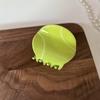 Venta caliente transfronteriza simulación baloncesto fútbol agarre acrílico cabeza trasera grande garra para el pelo moda alta calidad pinza de tiburón
