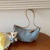 Bolso de nicho súper popular transfronterizo para mujer 2026 nuevo bolso cruzado versátil de moda bolso de hombro para axila exquisito bolso de cuerno