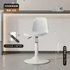 Taburete de bar con altura ajustable, silla de bar moderna simple para el hogar, taburete de bar para mostrador de caja con respaldo, uso comercial
