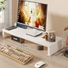 Soporte Elevador Base Elevadora para Monitor de Computadora de Escritorio Estante de Almacenamiento para Escritorio de Oficina