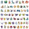 50 Adesivos de Grafite de Elfo Pet Estilo Pixel para Capas de Celular, Cadernos, Malas, Garrafas de Água, Capacetes e Adesivos Decorativos